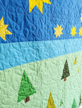 Load image into Gallery viewer, Starlit Night PAPER Quilt Pattern
