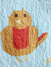 Load image into Gallery viewer, SAMPLE SALE - Rockin' Robins Quilt + Pillow Cover