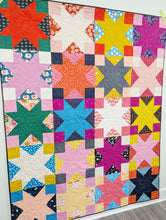 Load image into Gallery viewer, Starburst Pop PDF Quilt Pattern - Automatic Download