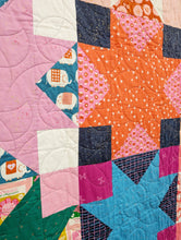 Load image into Gallery viewer, Starburst Pop PDF Quilt Pattern - Automatic Download
