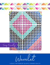 Load image into Gallery viewer, Wavelet PAPER Quilt Pattern