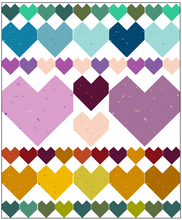 Load image into Gallery viewer, Cordate Quilt Kit, Motley by Giucy Guice
