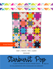 Load image into Gallery viewer, Starburst Pop PDF Quilt Pattern - Automatic Download