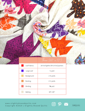 Load image into Gallery viewer, Changing Leaves PAPER Quilt Pattern