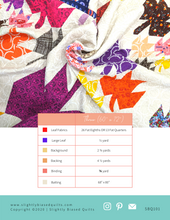 Load image into Gallery viewer, Changing Leaves PAPER Quilt Pattern
