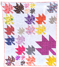 Load image into Gallery viewer, Changing Leaves PAPER Quilt Pattern