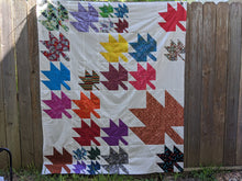 Load image into Gallery viewer, Changing Leaves PAPER Quilt Pattern
