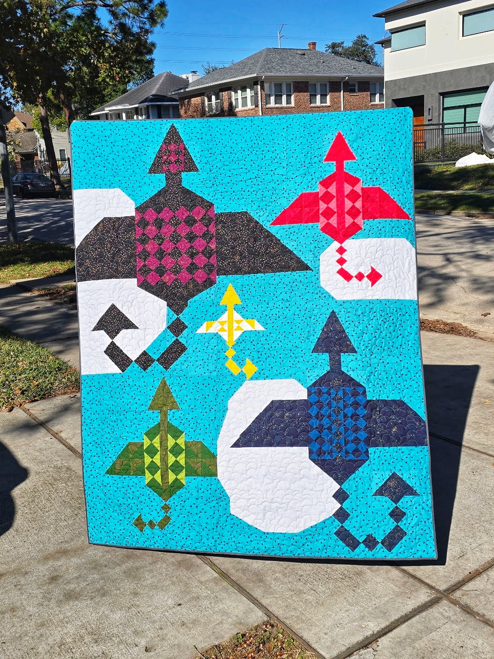 Skyborn PDF Quilt Pattern - Automatic Download