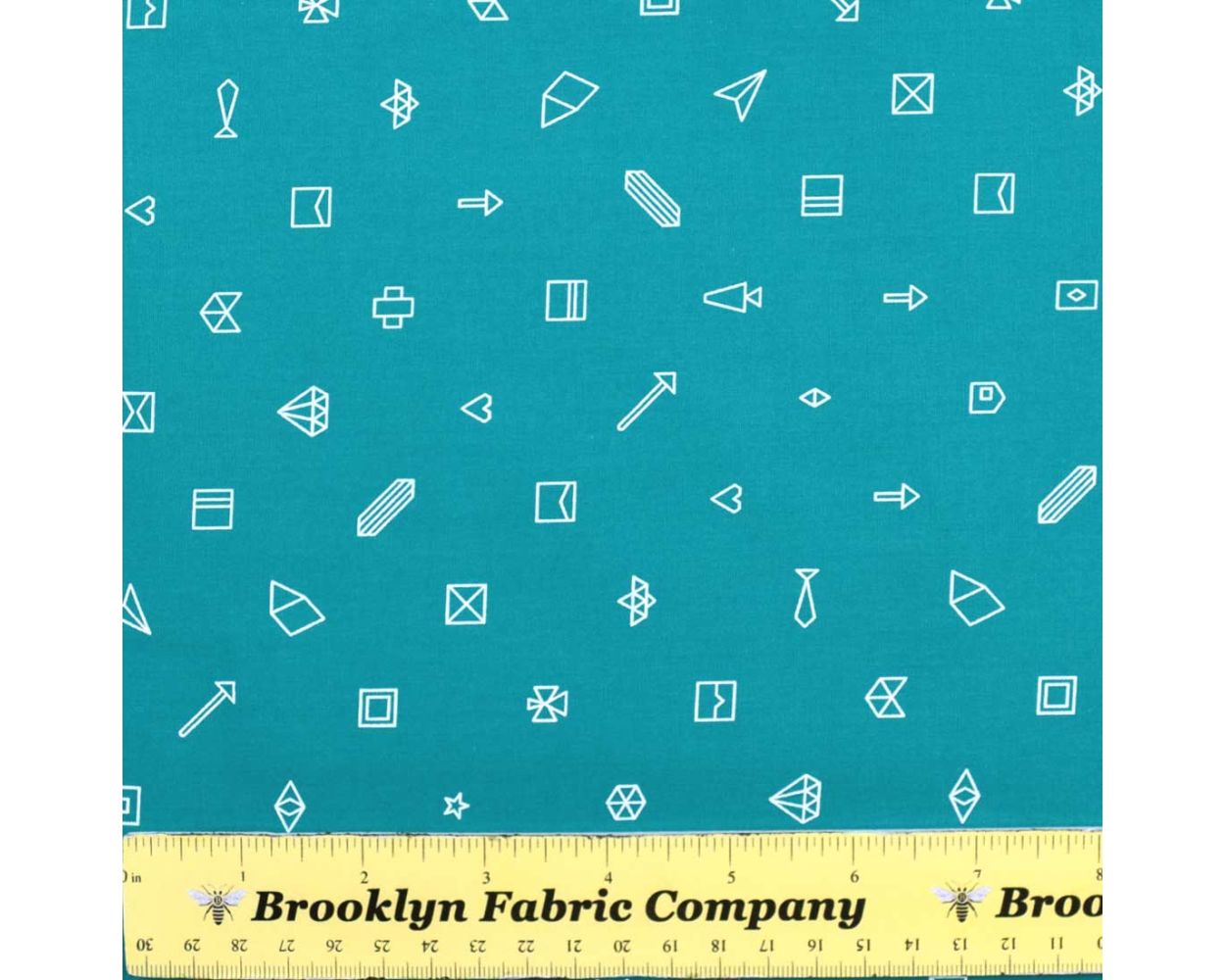 Quilt Binding - Hopscotch Trinkets - Teal - 336 inches