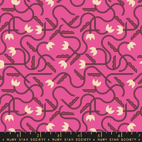 Woodland Park Raspberry, 1/2 Yard