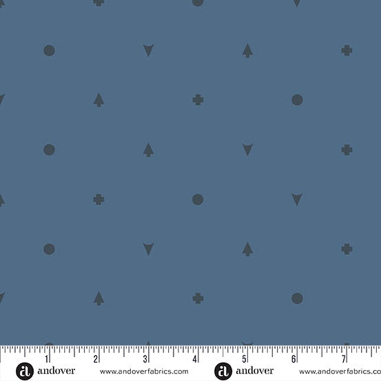 Camp Kitschy Lala by Alison Glass Symbolic Stone, 1/2 Yard