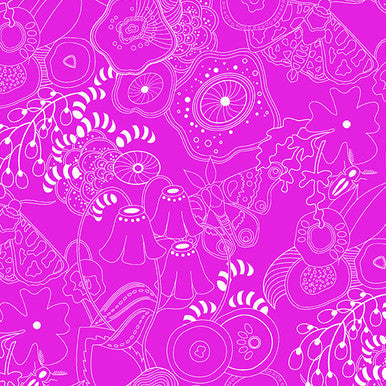 Sun Print 2022 - 10th Anniversary Collection by Alison Glass Grow Cheshire, 1/2 Yard