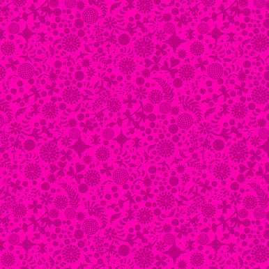 Sun Print 2022 - 10th Anniversary Collection by Alison Glass Endpaper Pomegranate, 1/2 Yard