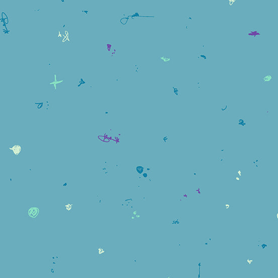 Motley Skeeter by Giucy Giuce, 1/2 yard