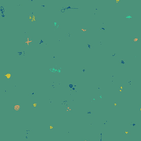 Motley Doug by Giucy Giuce, 1/2 yard