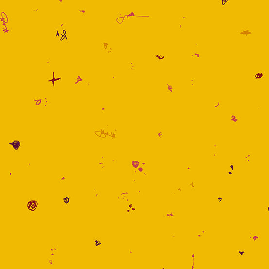 Motley Simpson by Giucy Giuce, 1/2 yard