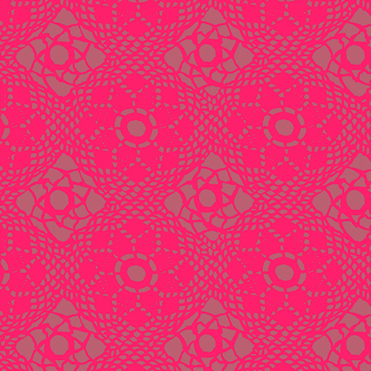 Sun Print 2021 by Alison Glass Crochet Strawberry, 1/2 Yard