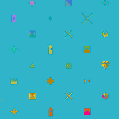 Sun Print 2021 by Alison Glass Trinket Boat, 1/2 Yard