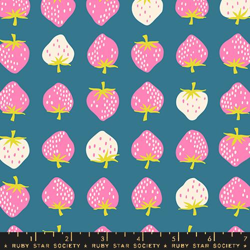 Strawberry Storytime, 1/2 Yard