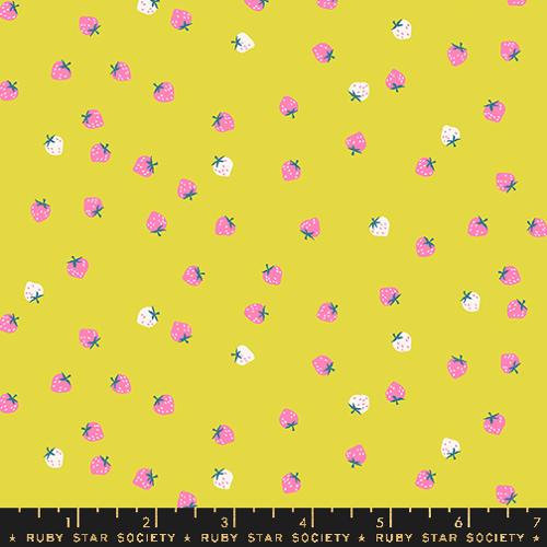 Strawberry Mini Berry Citron, 1/2 Yard