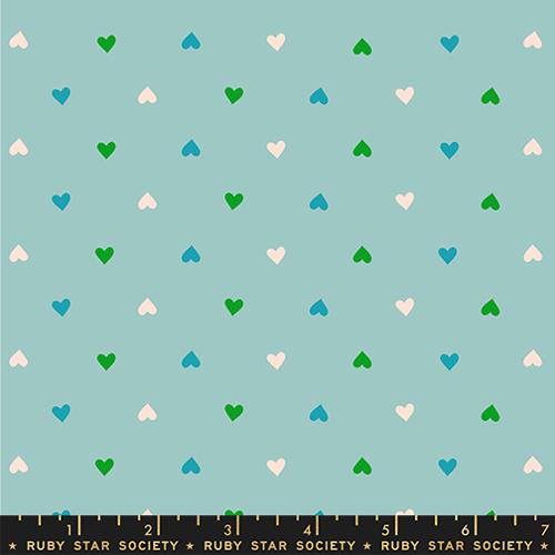 Best Day Ever Turquoise, 1/2 Yard
