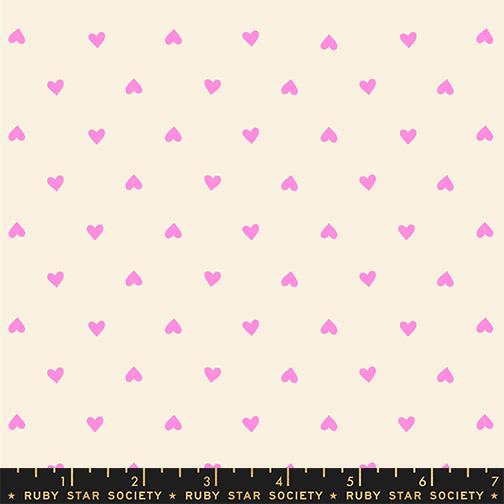 Trinketry Neon Rose, 1/2 Yard