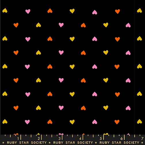 Trinketry Black, 1/2 Yard