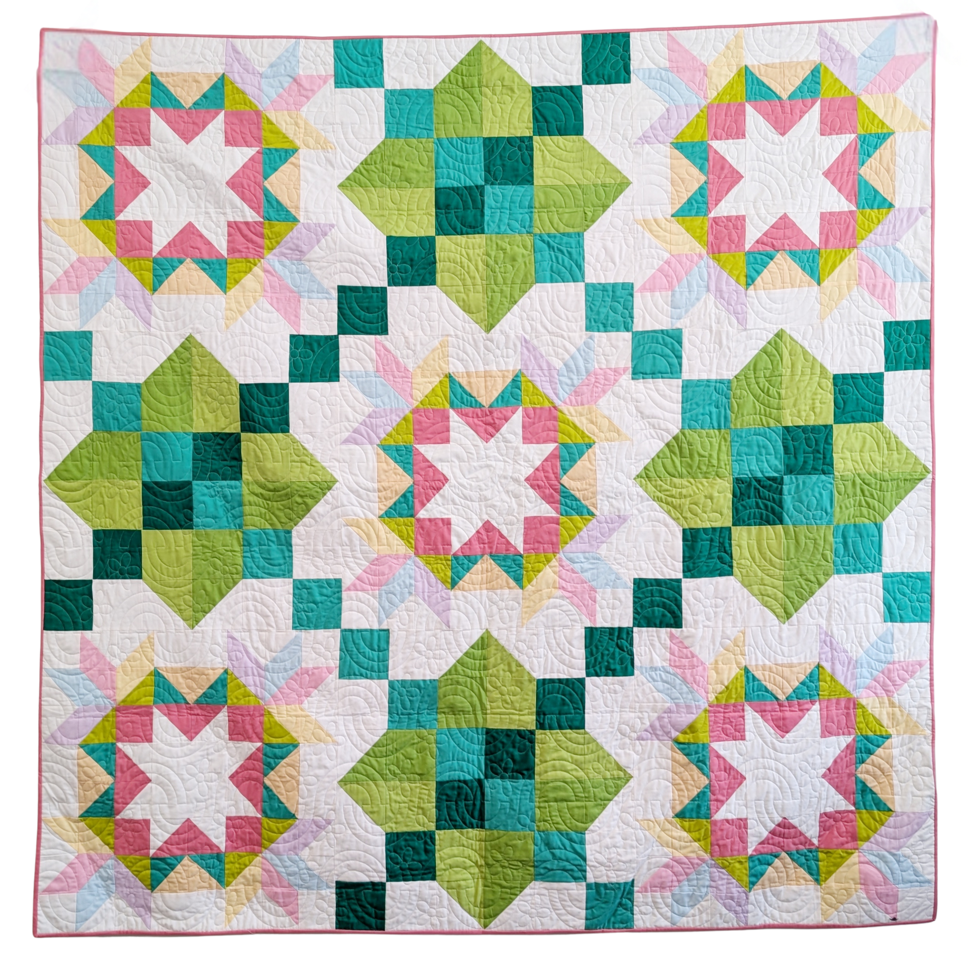 Clover & Bloom PDF Quilt Pattern - Automatic Download