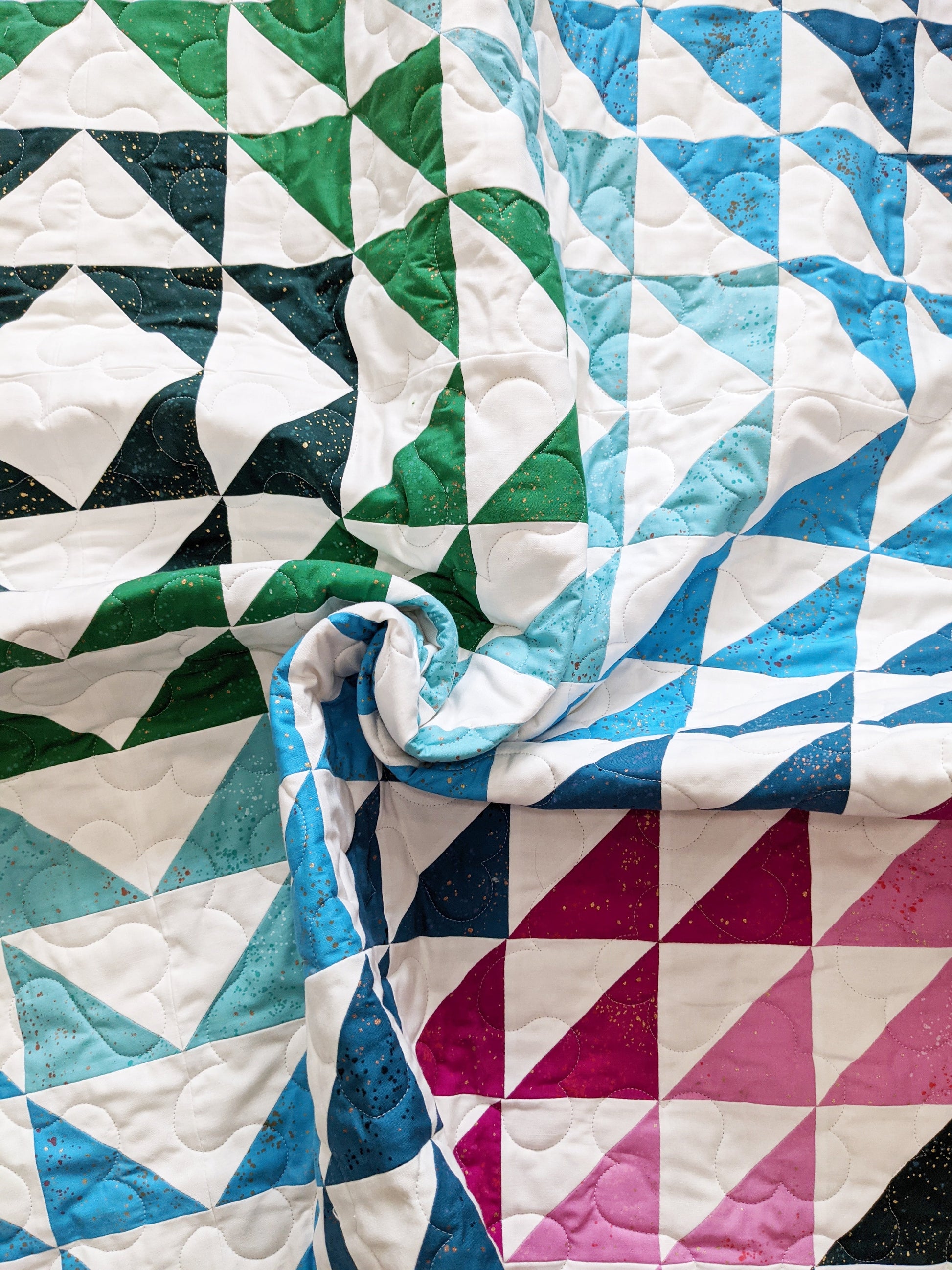 Wavelet PAPER Quilt Pattern