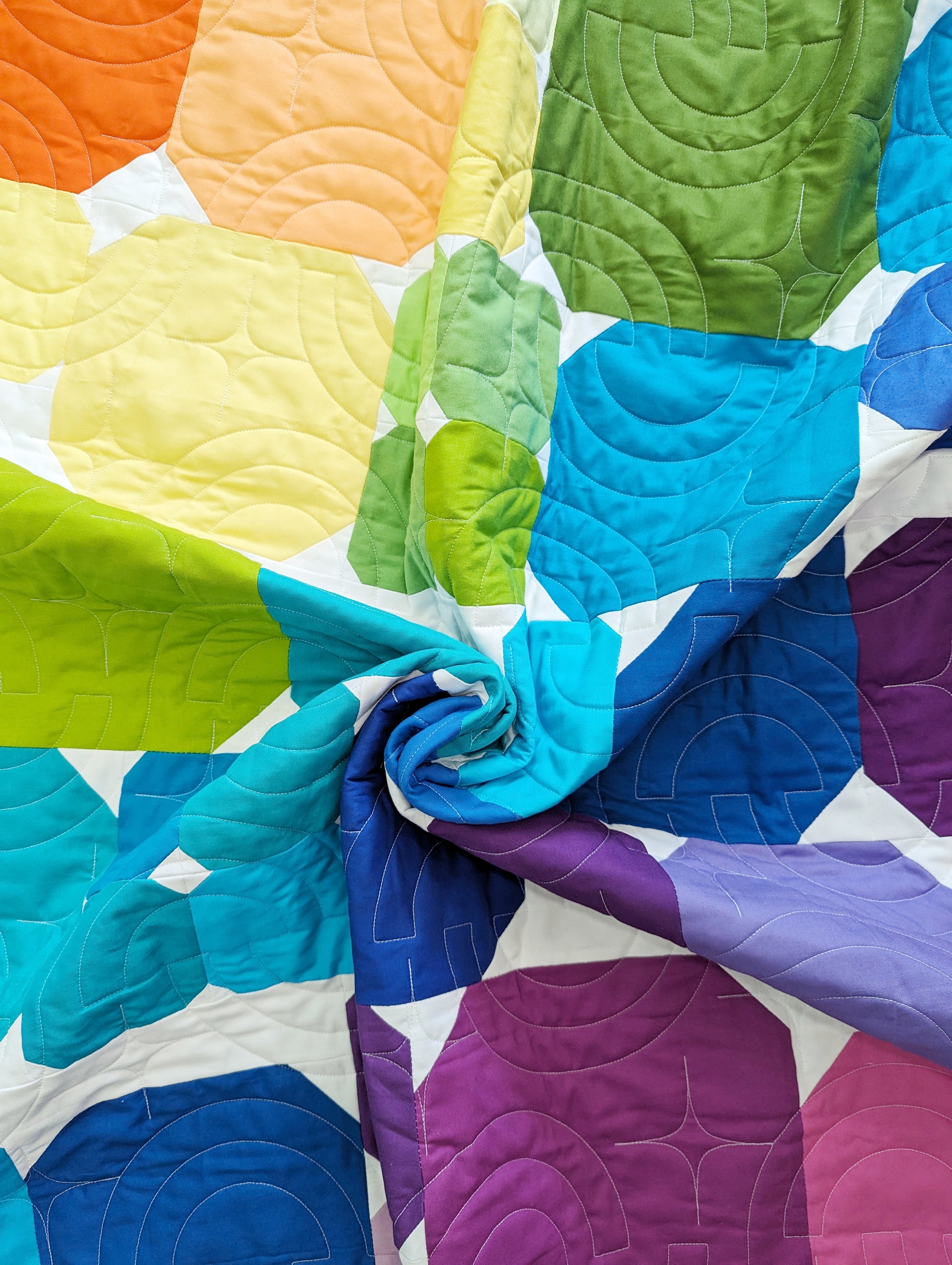 Pom Pom PDF Quilt Pattern  - Automatic Download