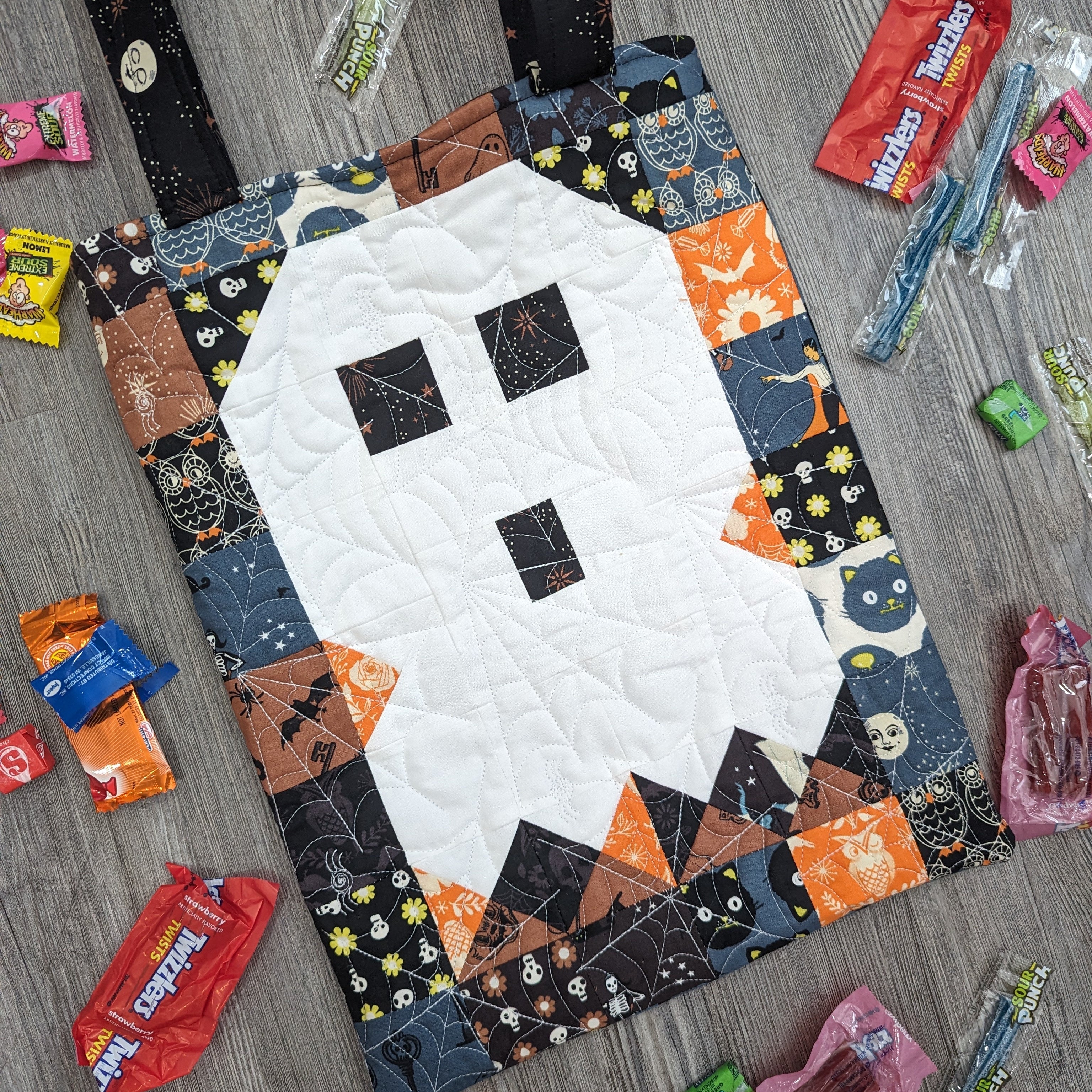 Casper Trick or Treat Bag PDF Pattern - Automatic Download