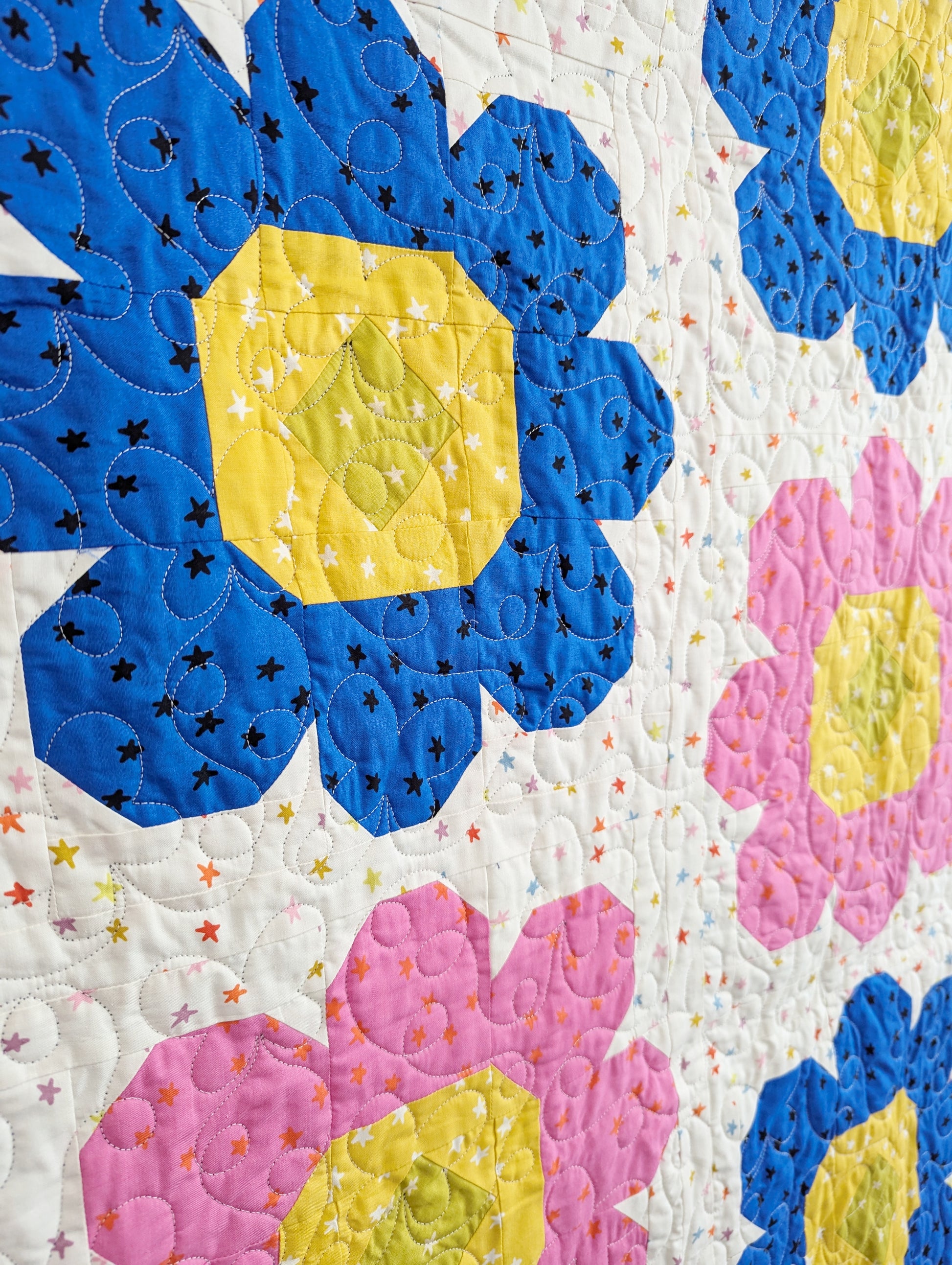 Dreamy Daisies PDF Quilt Pattern - Automatic Download