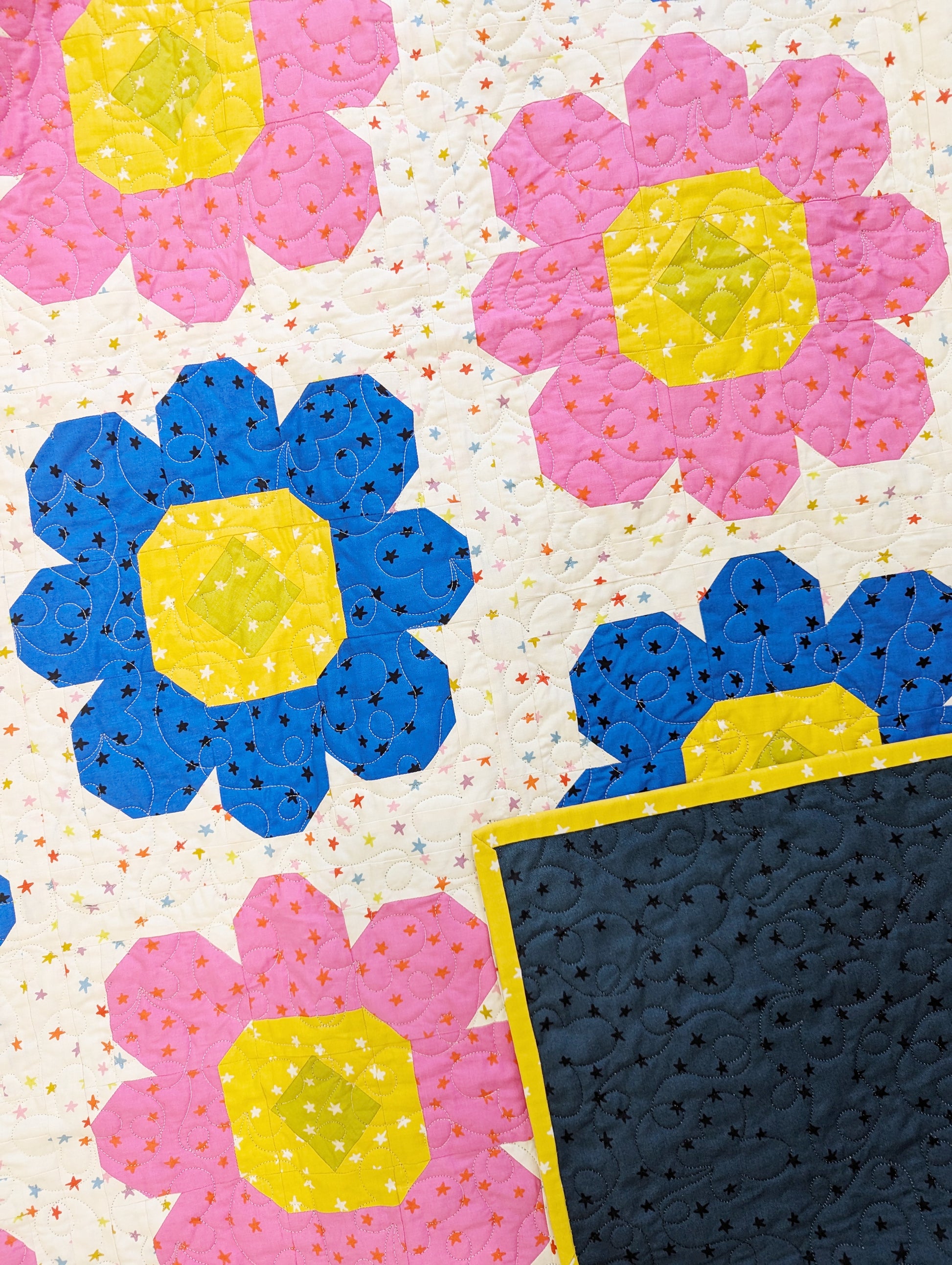 Dreamy Daisies PDF Quilt Pattern - Automatic Download