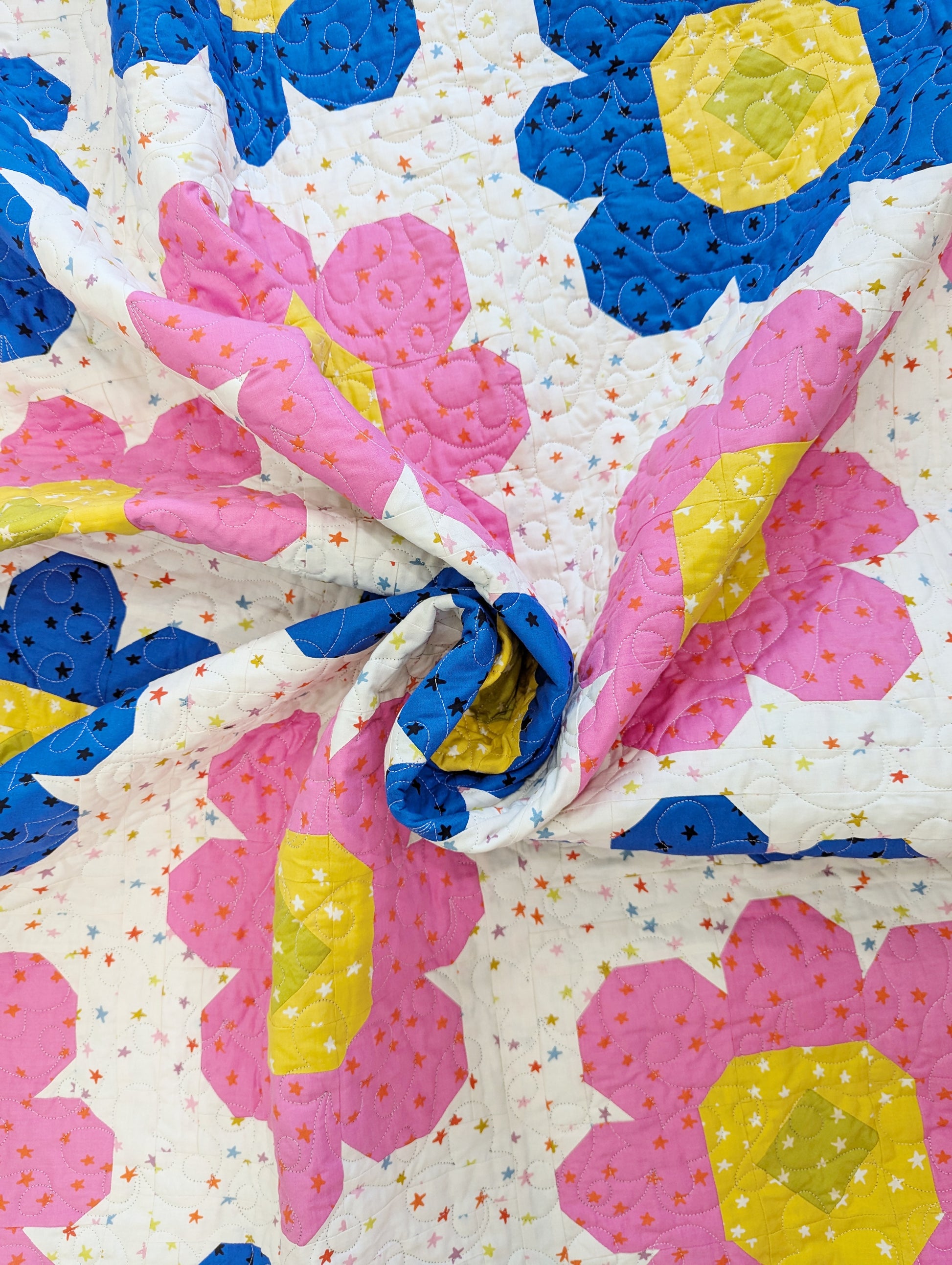 Dreamy Daisies PDF Quilt Pattern - Automatic Download