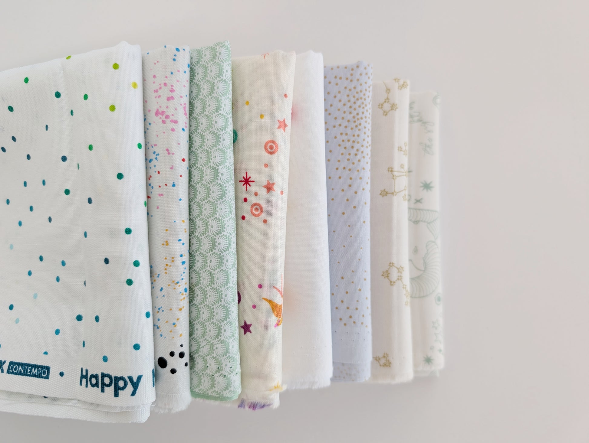 Low Volume Bundle of 8 Fat Quarters