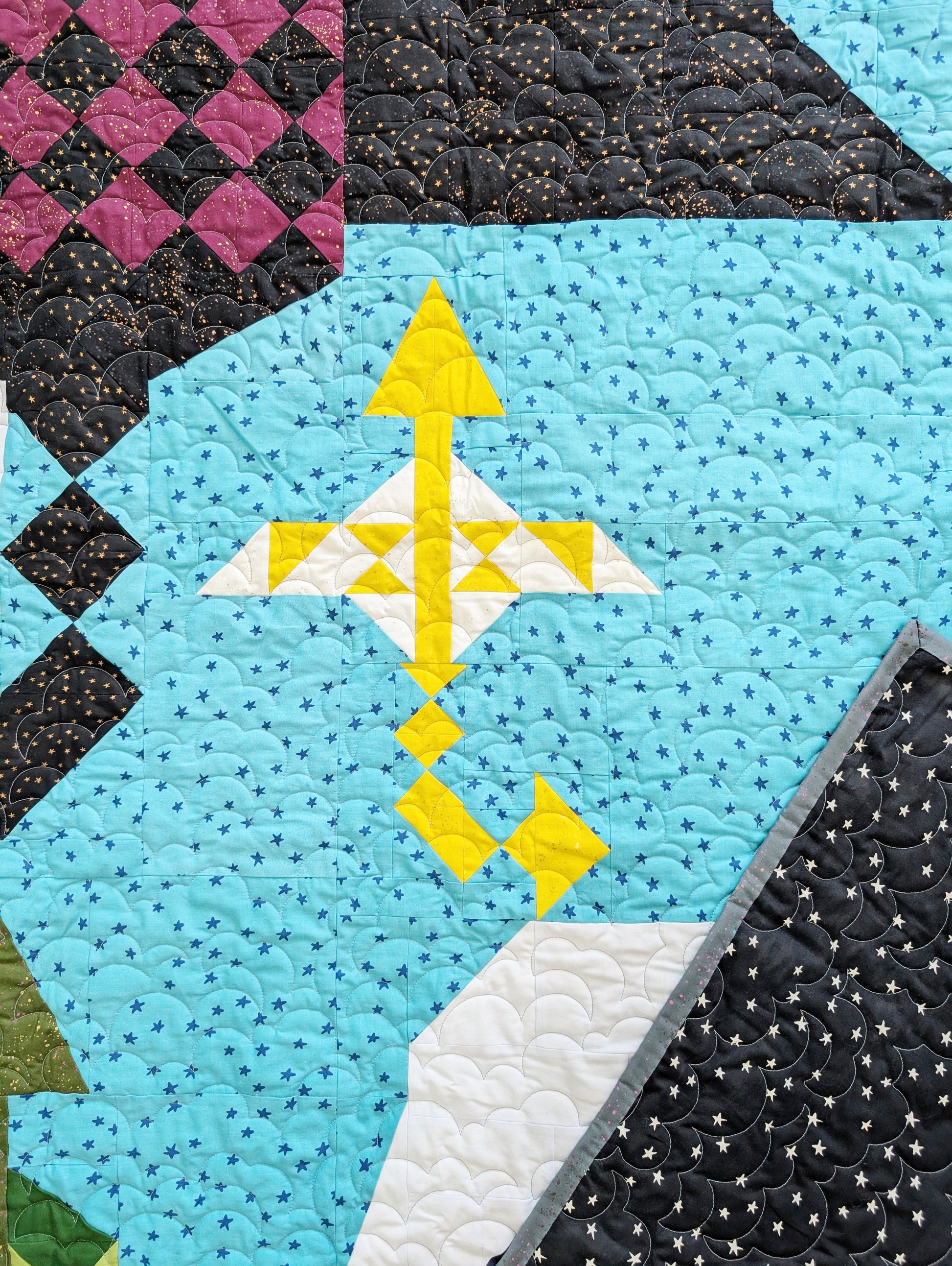 Skyborn PDF Quilt Pattern - Automatic Download