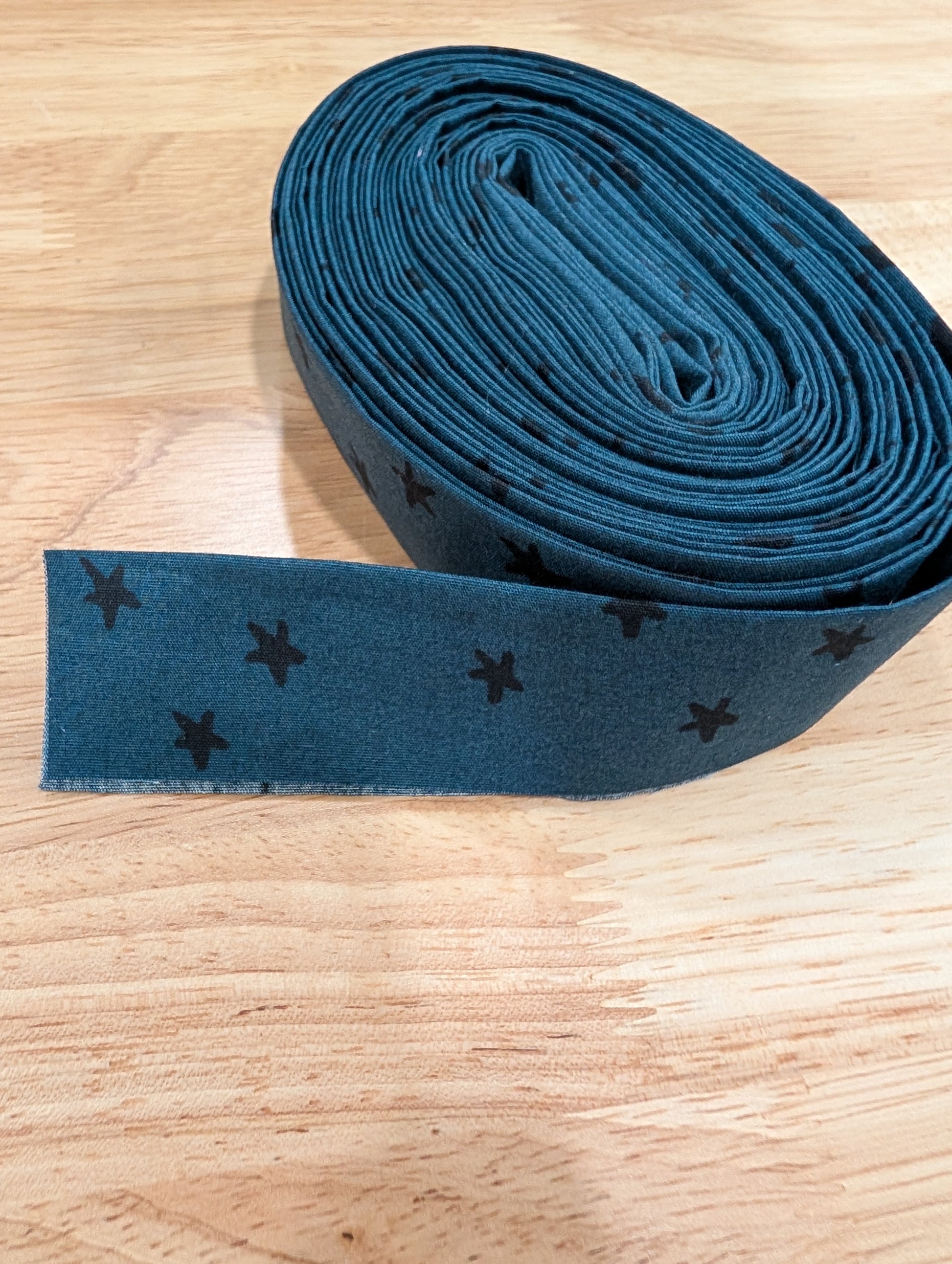 Quilt Binding - Smoke Starry - 336 inches