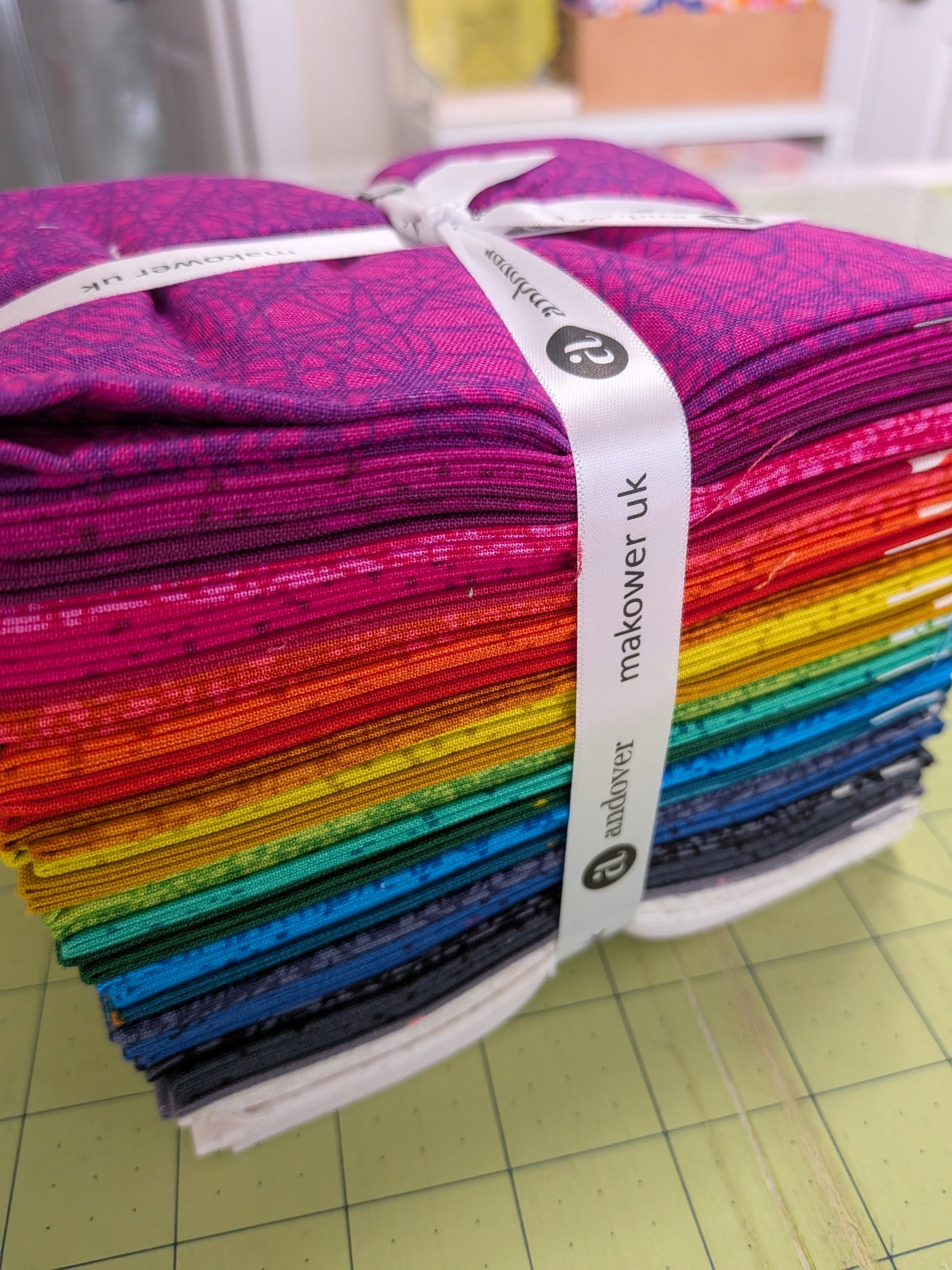 Sun Print Textures Fat Quarter Bundle by Alison Glass for Andover, 27 Fat Quarters