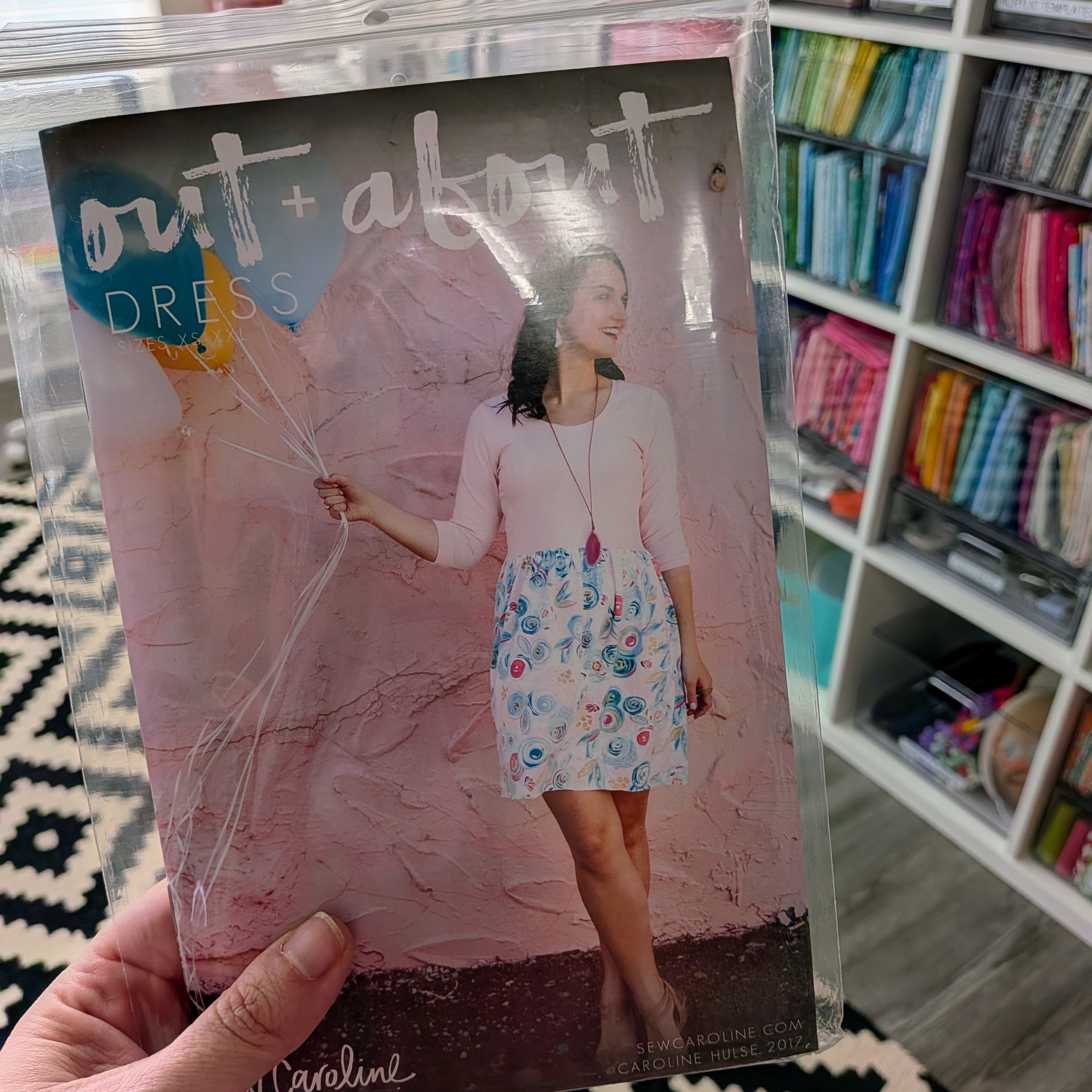 Out and About Dress Pattern by Sew Caroline
