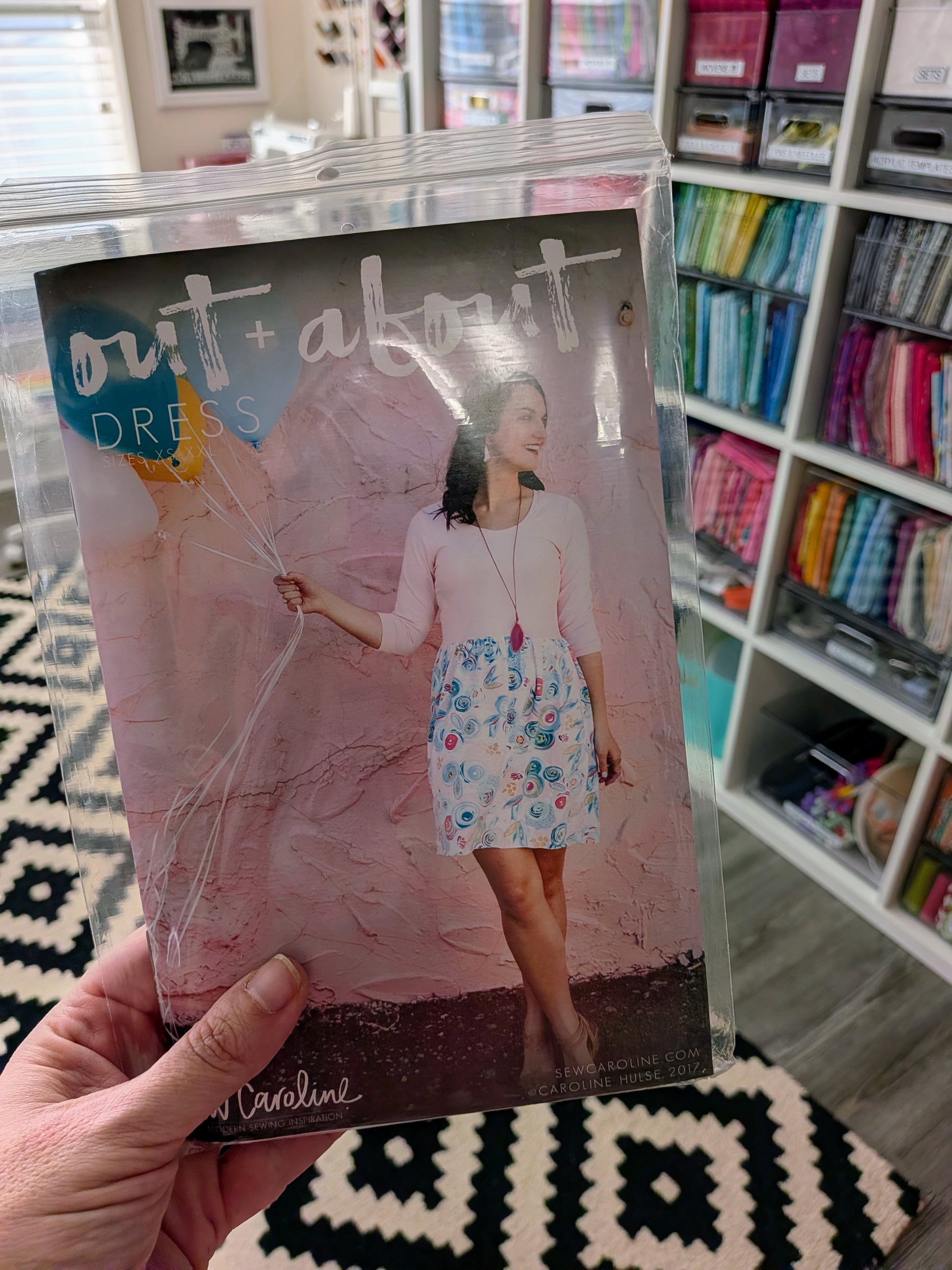 Out and About Dress Pattern by Sew Caroline