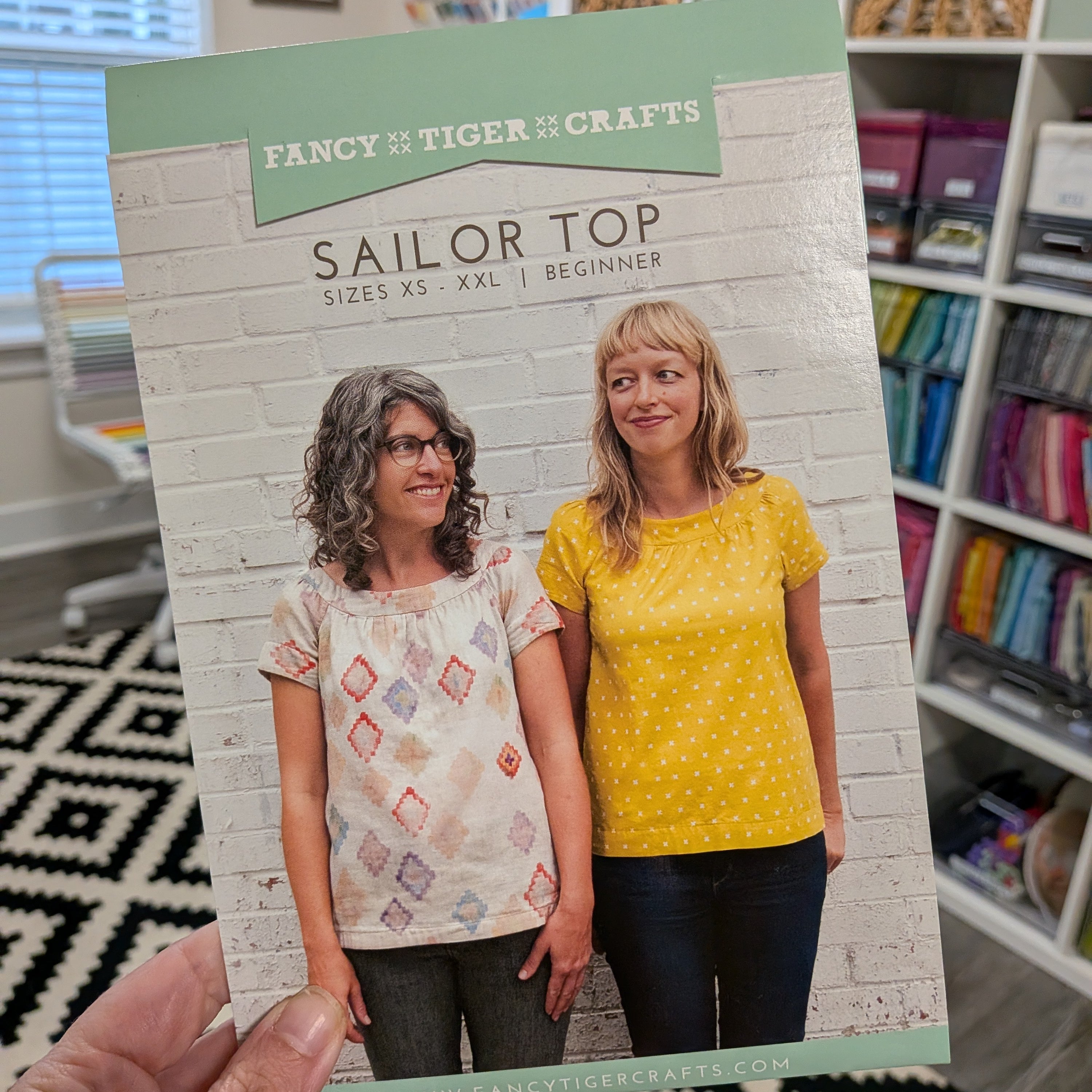 Sailor Top Pattern by Fancy Tiger Crafts
