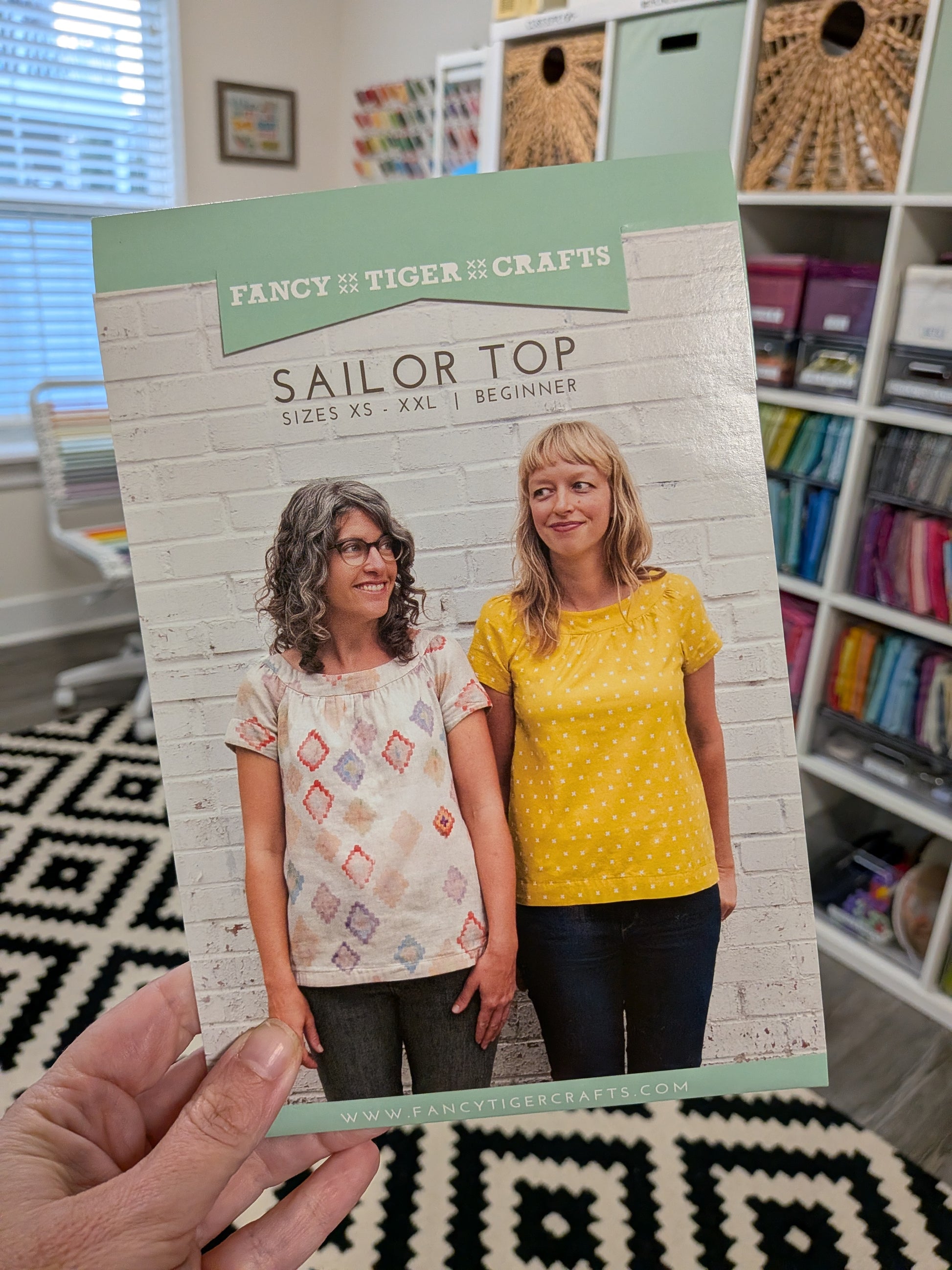 Sailor Top Pattern by Fancy Tiger Crafts