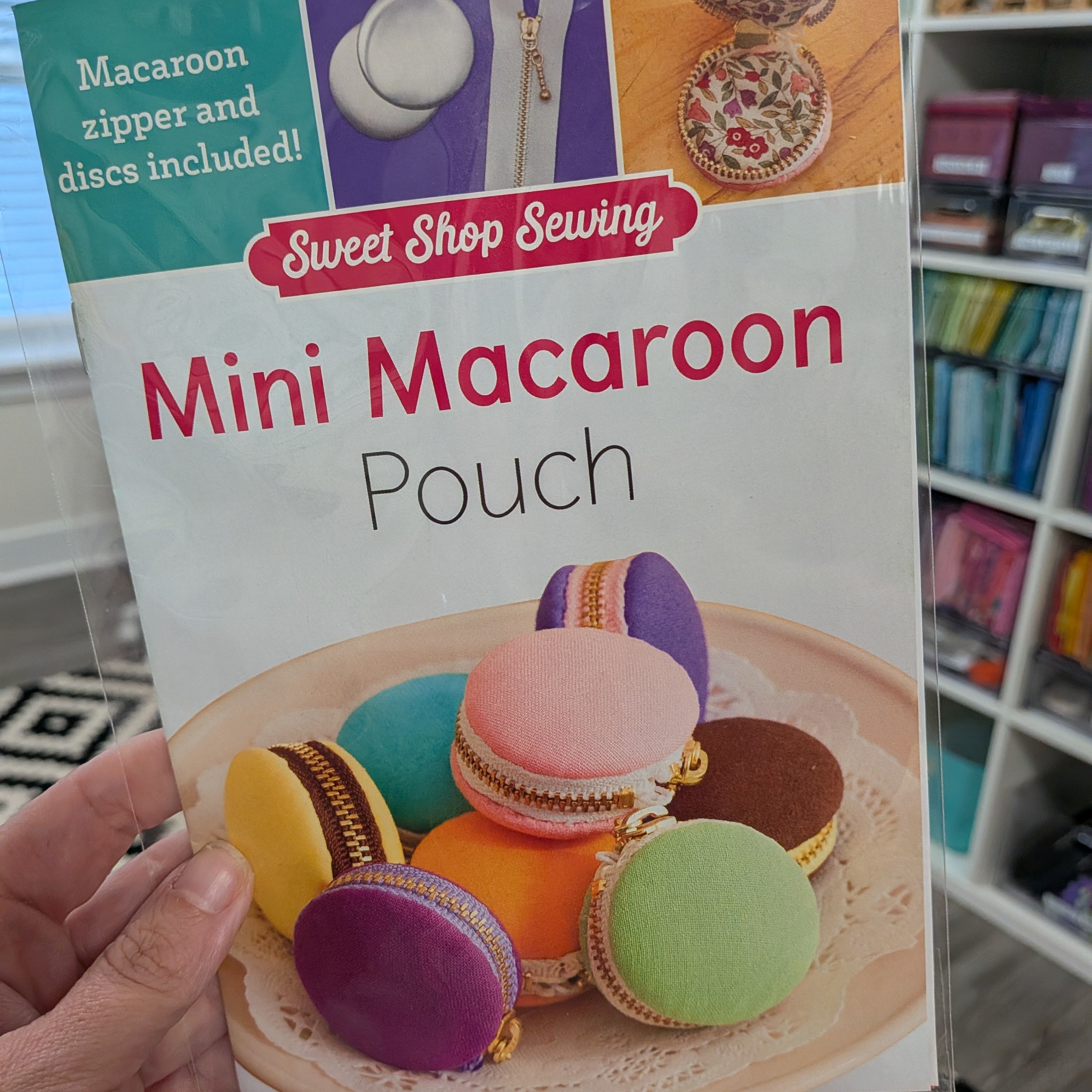 Sweet Shop Sewing Mini Macaroon Pouch Kit by Zakka Workshop