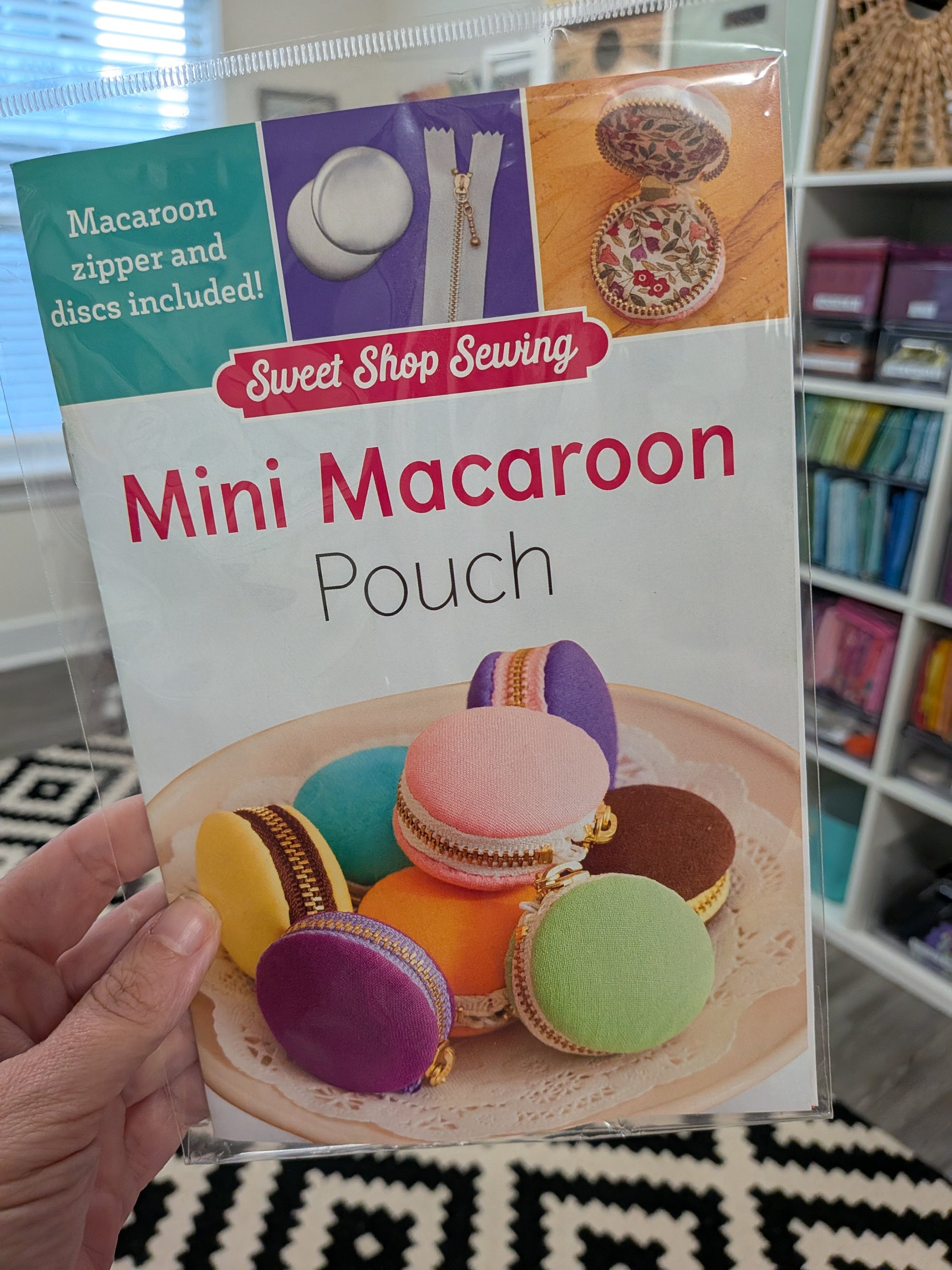 Sweet Shop Sewing Mini Macaroon Pouch Kit by Zakka Workshop