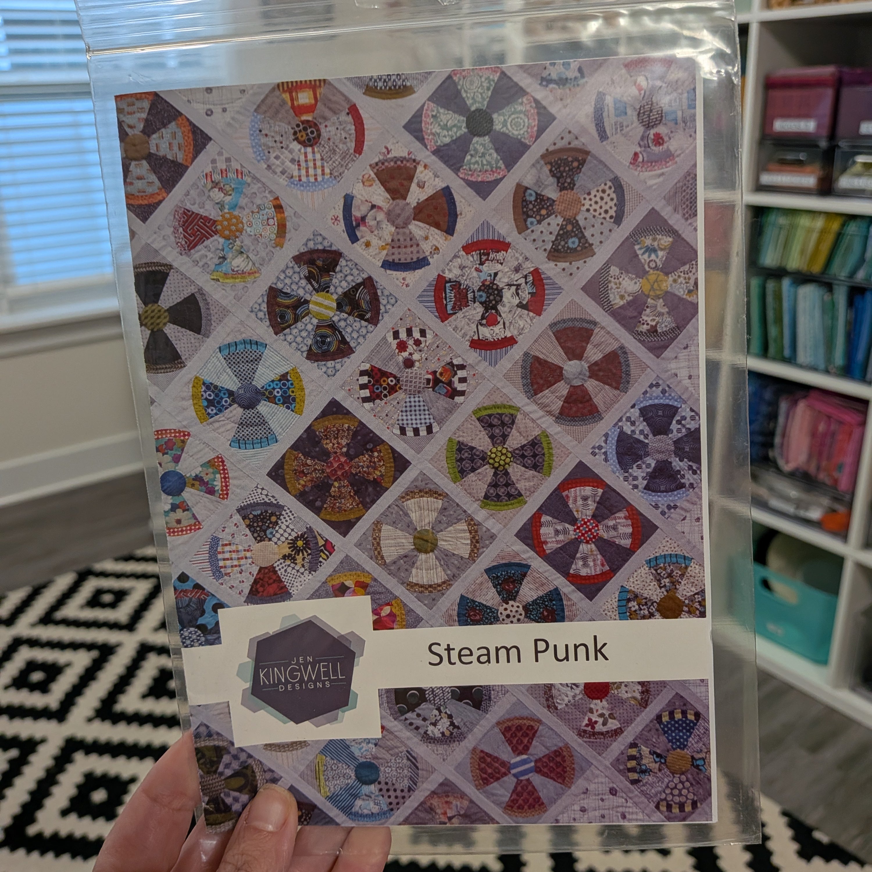 Steam Punk Quilt Pattern by Jen Kingwell