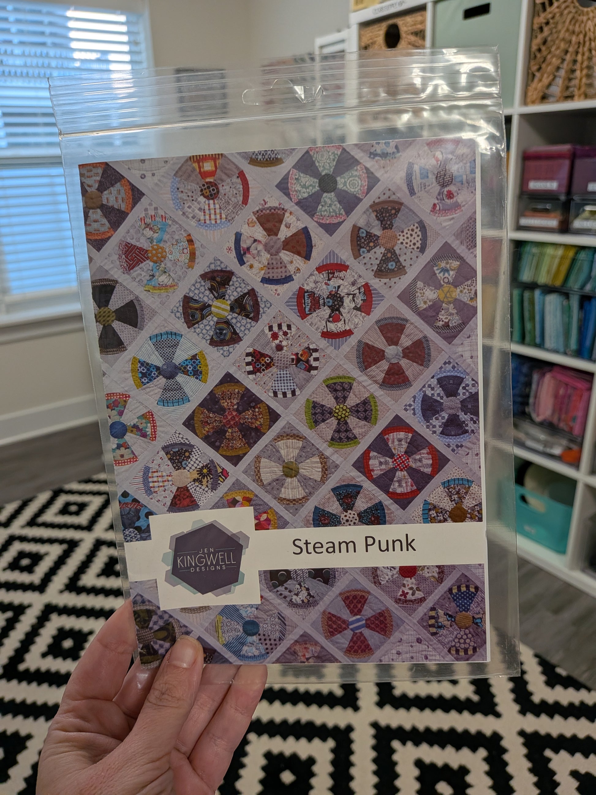 Steam Punk Quilt Pattern by Jen Kingwell