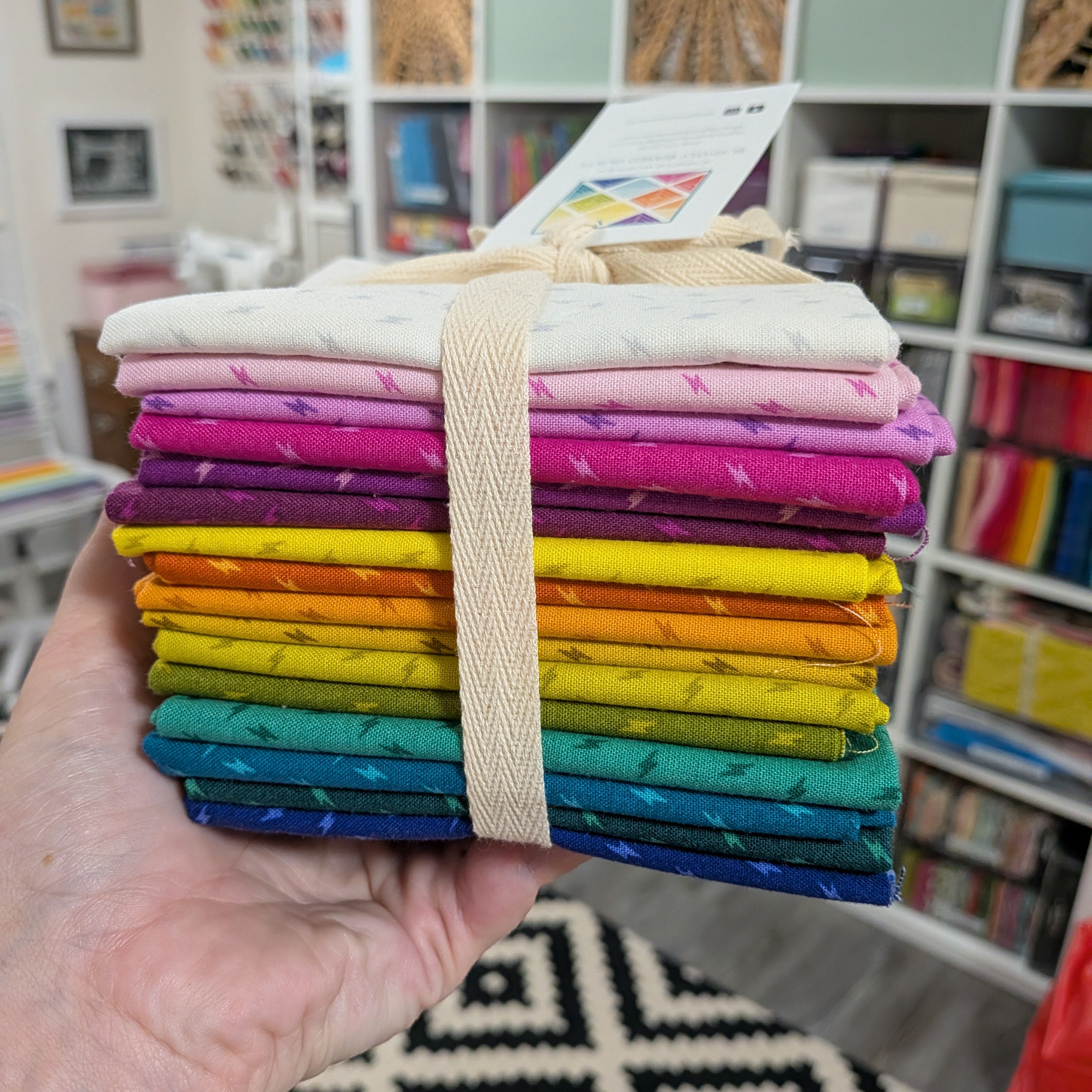Atomic Fat Quarter Bundle by Libs Elliott, 18 Pieces
