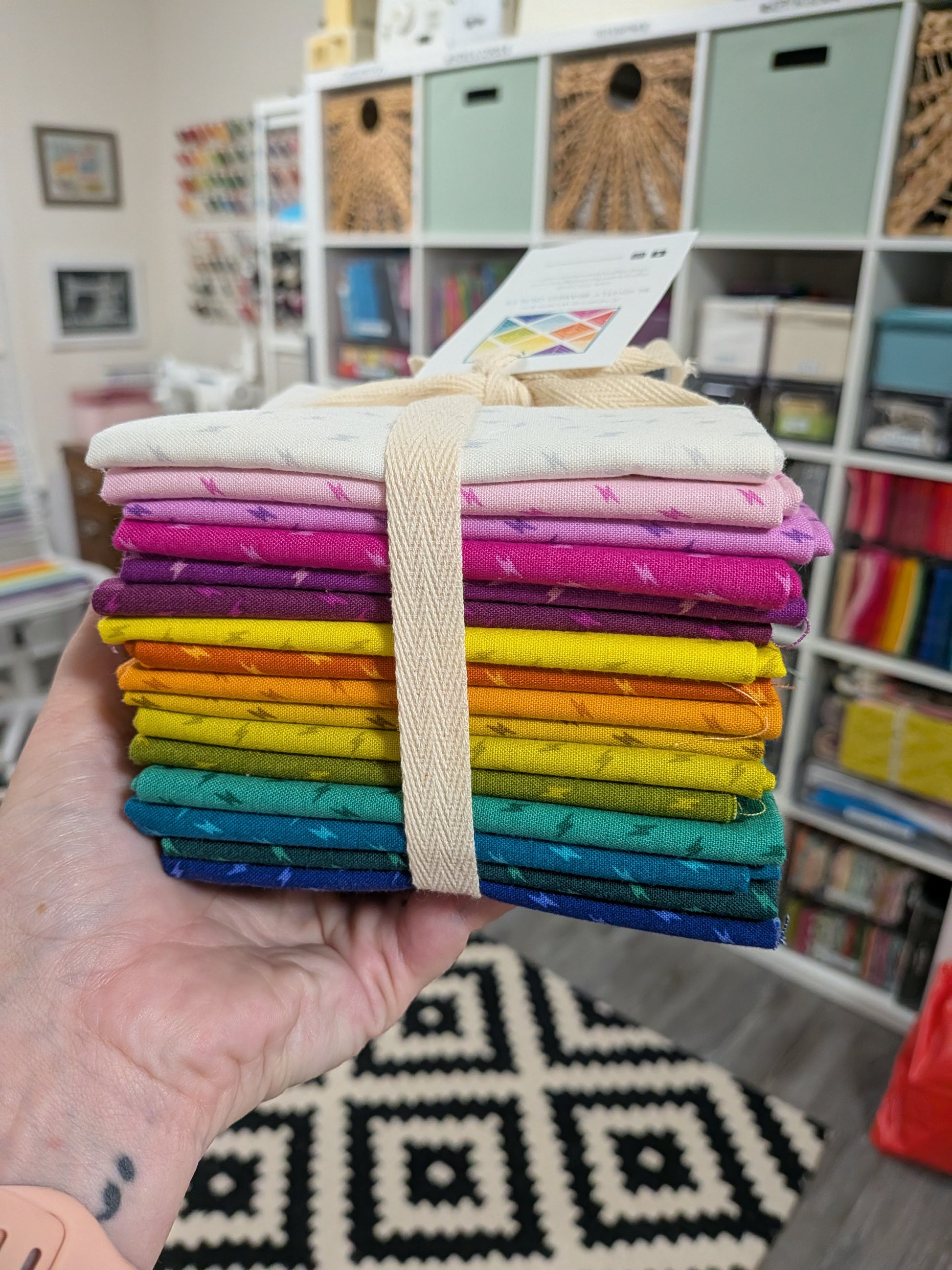 Atomic Fat Quarter Bundle by Libs Elliott, 18 Pieces