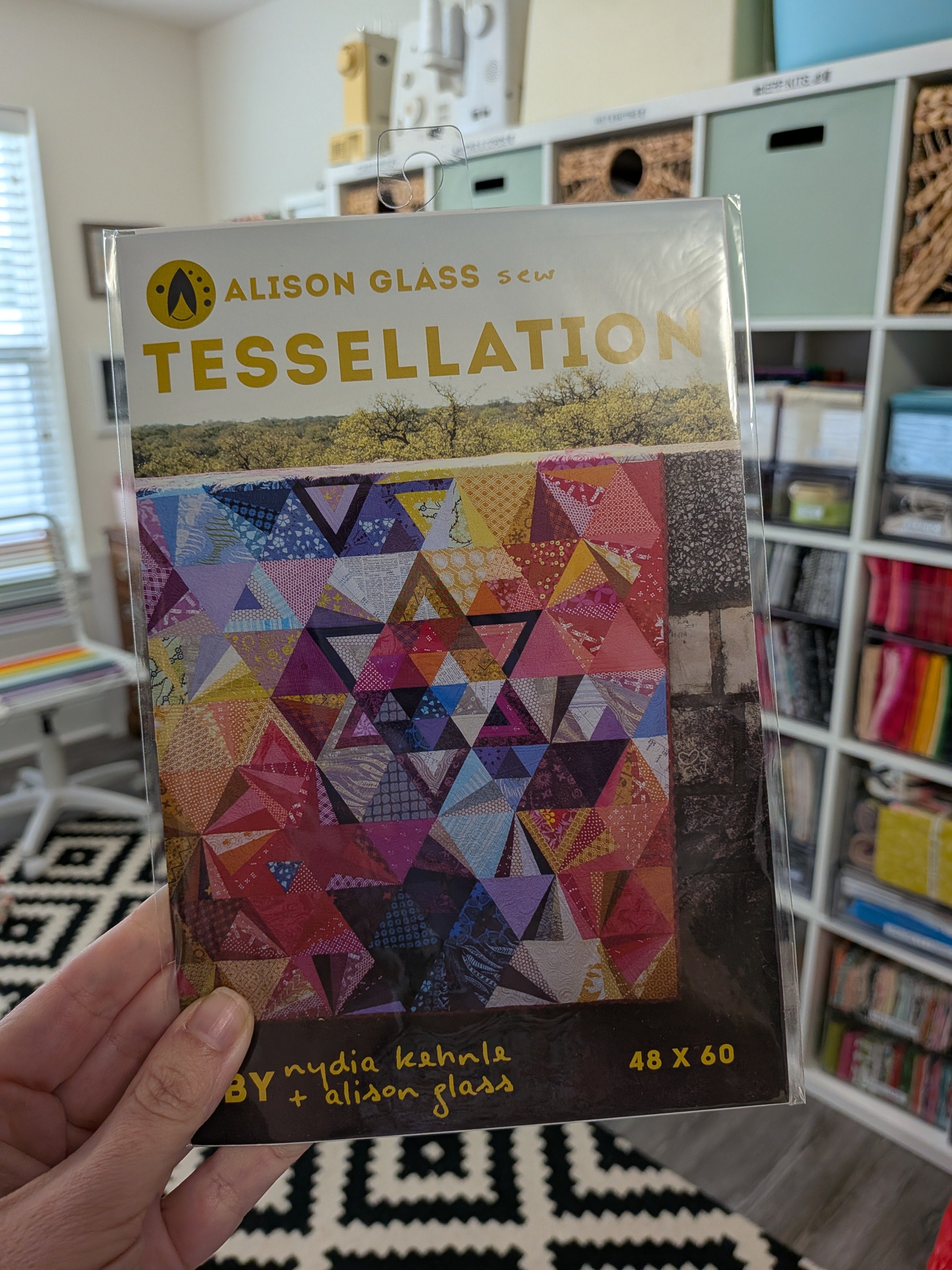 Tessellation Quilt Pattern by Nydia Kehnle and Alison Glass