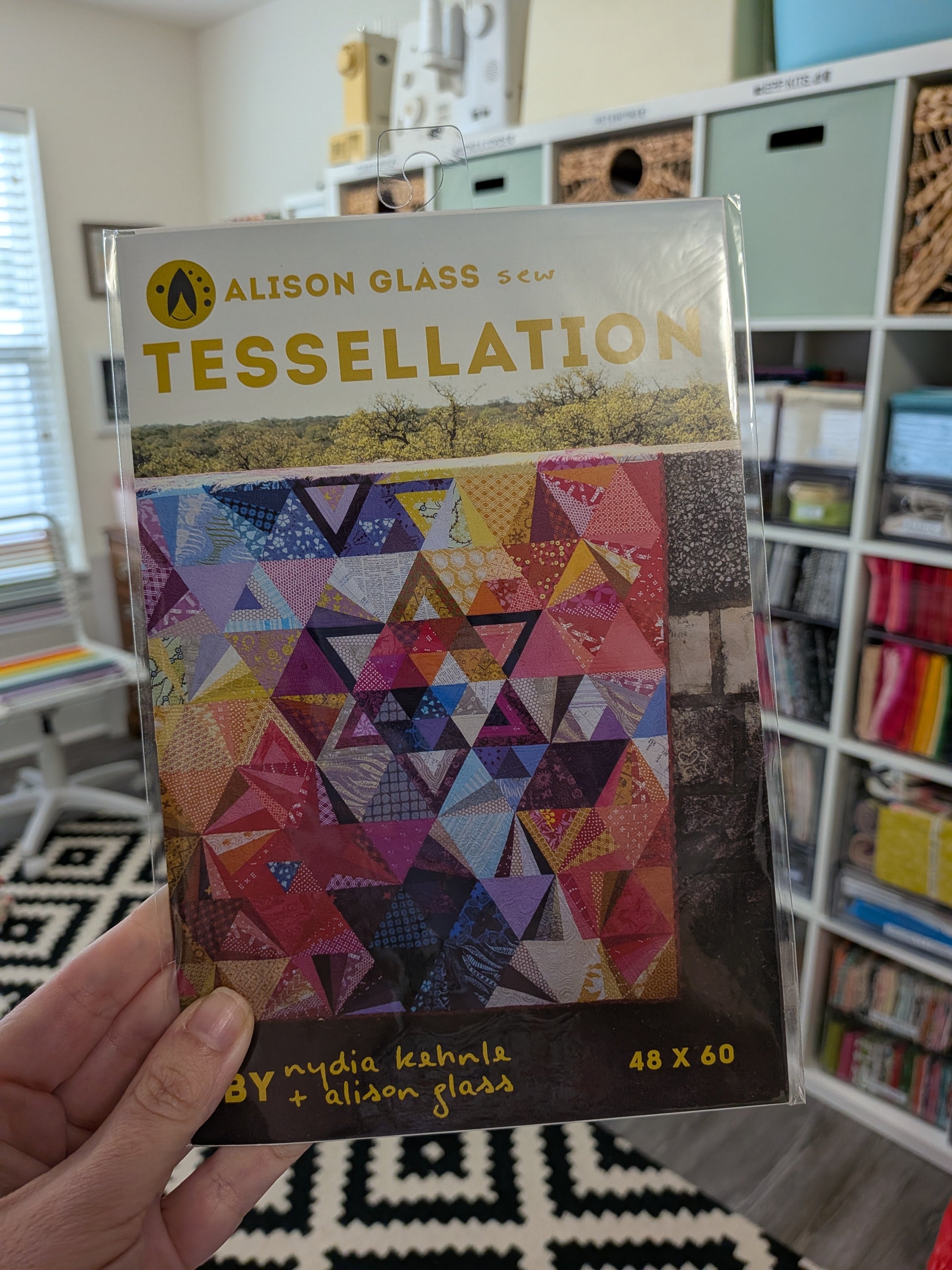Tessellation Quilt Pattern by Nydia Kehnle and Alison Glass